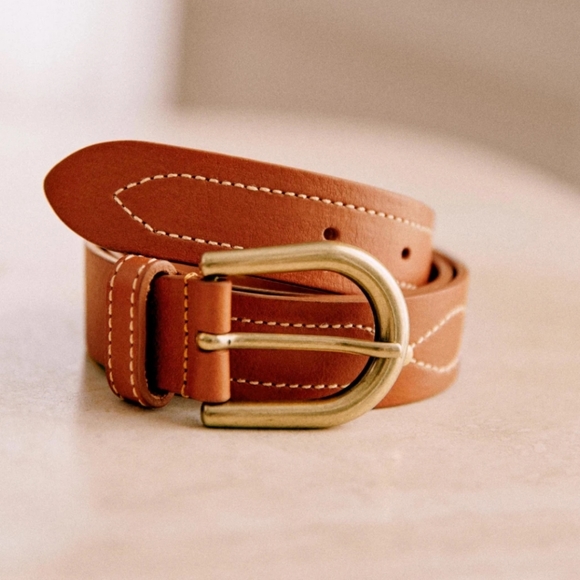 Sezane Tammy Belt Sz 85 - Picture 2 of 6